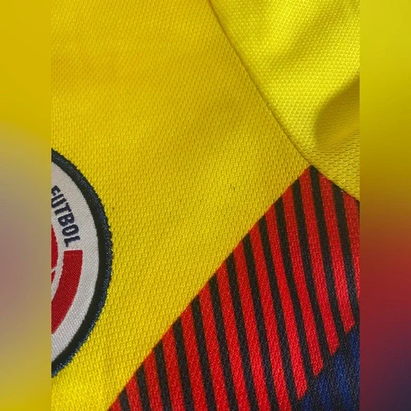 Adidas Climalite Federacion Colombiana De Futbol Colombia Soccer Jersey Women XL - Picture 8 of 10